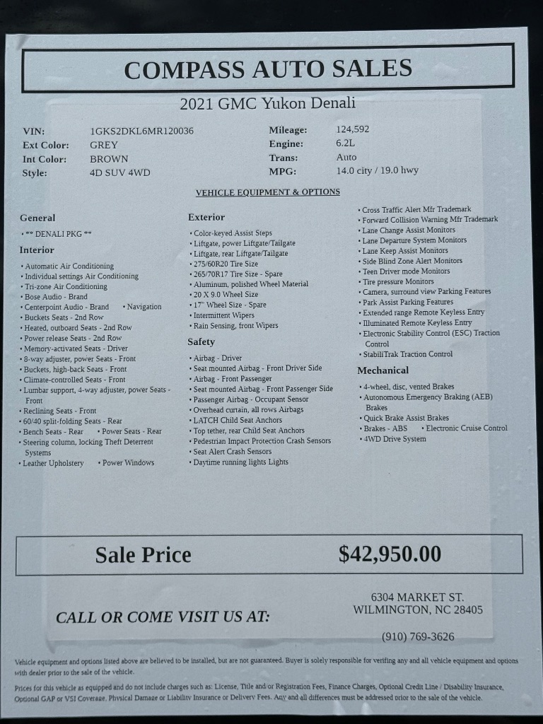 2021 GMC Yukon Denali - Photo 9